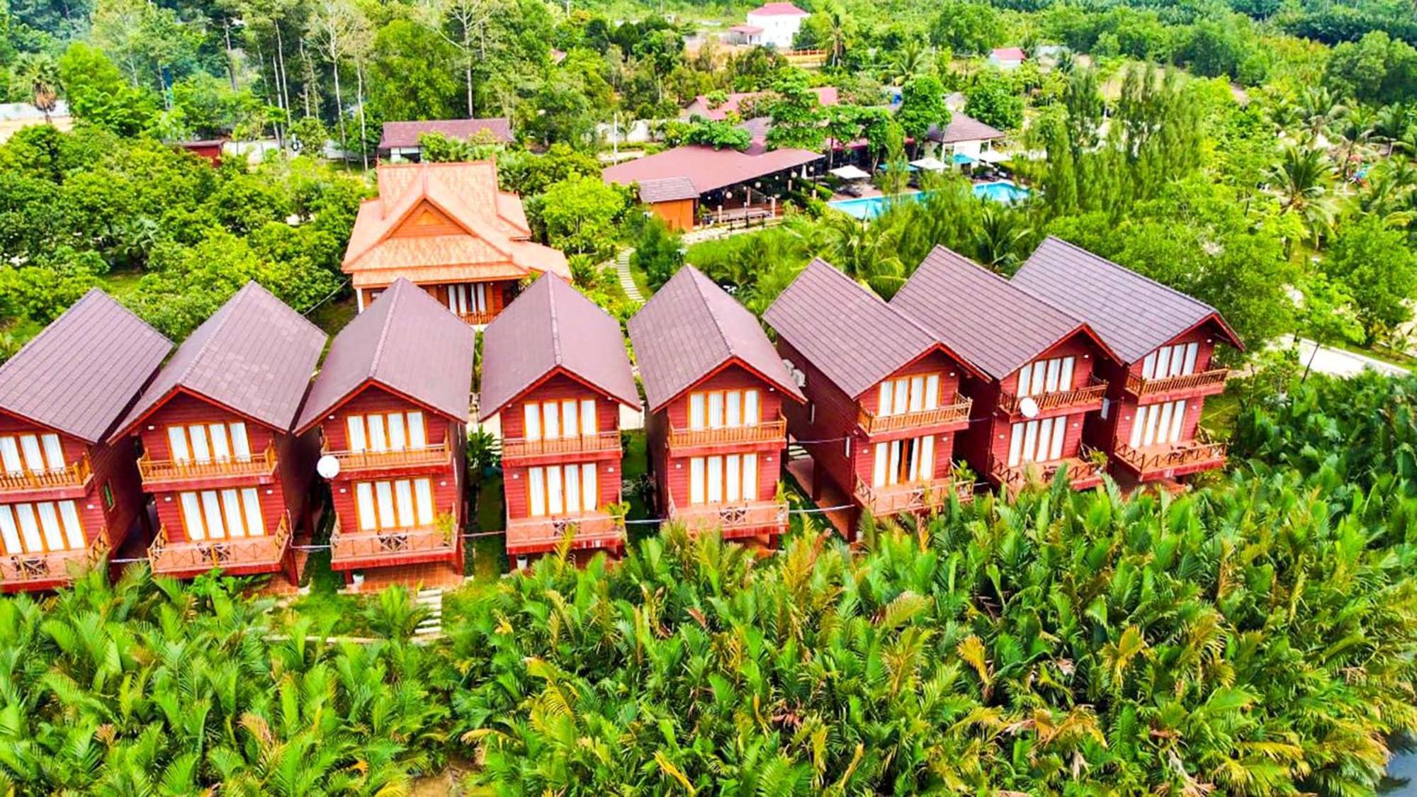 Lodge Moni Essara Kampot Buitenkant foto